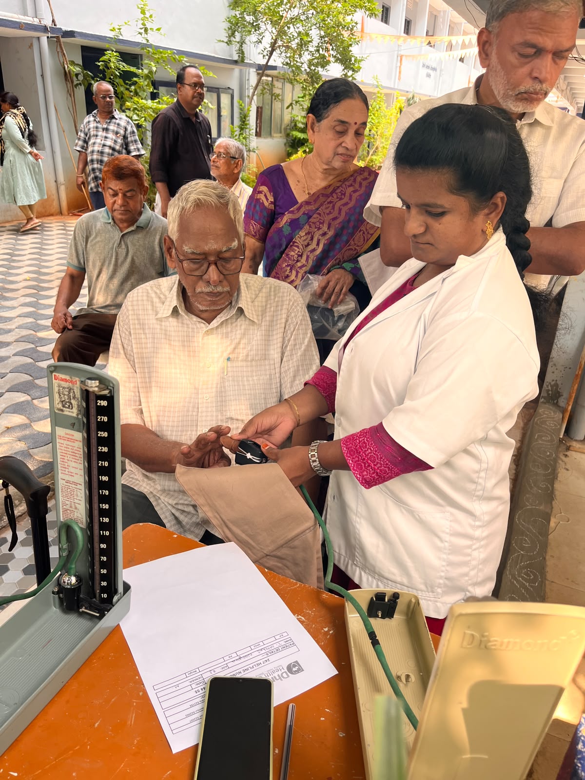 Free Medical Camp  at Canara Bank